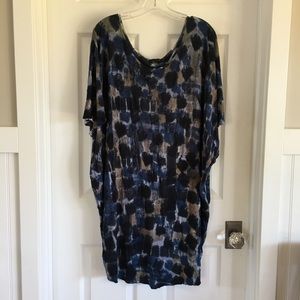 Indah Hand Dyed Tunic Dress M/L